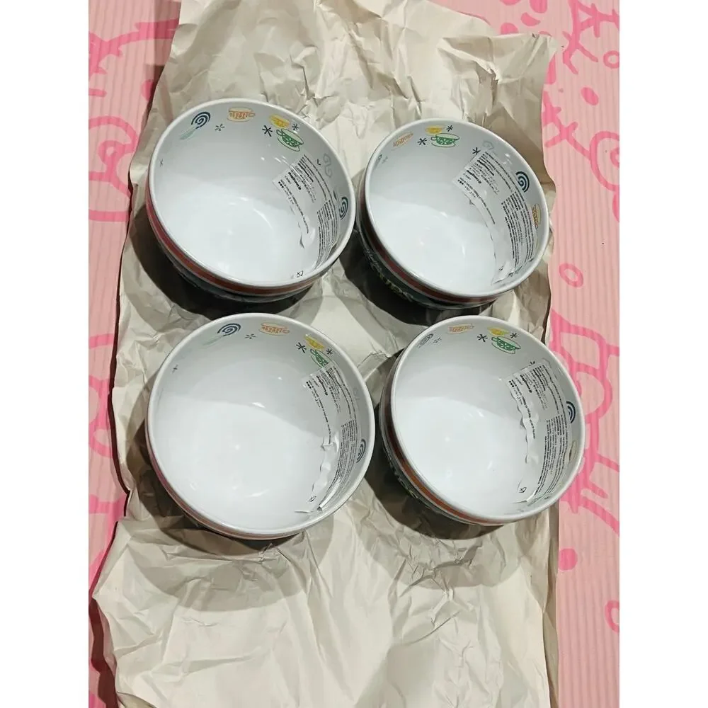 NWT❤️Alice in Wonderland Mad Hatter Set of 4 Bowls